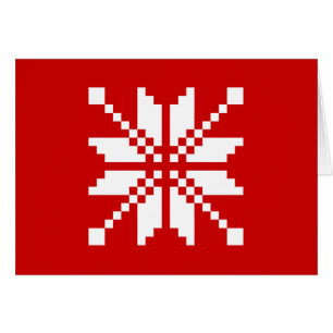 Xmas Snowflake Weihnachtsmuster
