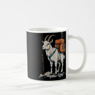 Xmas Store Bergziege Rucksacktourist Camping Wande Kaffeetasse