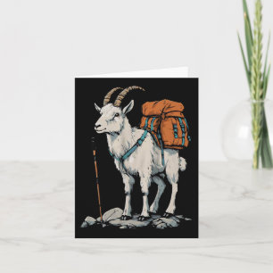 Xmas Store Mountain Goat Backpacker Camping Wander Karte