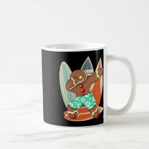 Xmas-Strandjunge Dabbing Gingerbread Man Weihnacht Kaffeetasse