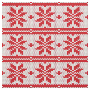 Xmas Stricken nahtloses Muster 1 + Ihre Ideen Stoff