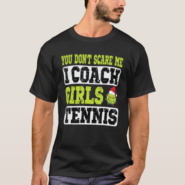 Xmas Tennis Coach Du machst mir keine Sorgen, dass T-Shirt (Vorderseite)