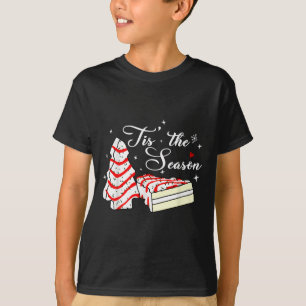 Xmas Tis' The Season Weihnachtsbaum Kuchen Debbie T-Shirt
