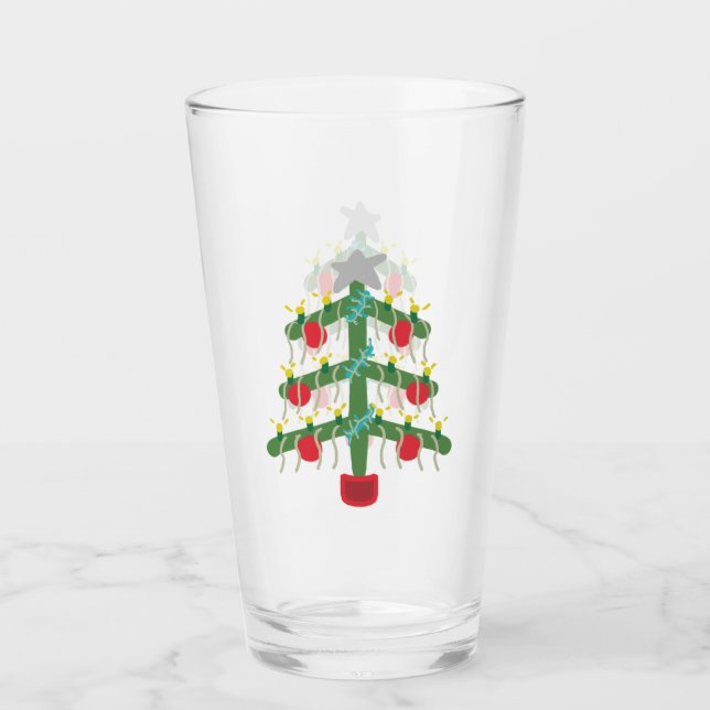 Xmas Tree Glas (Vorderseite)