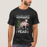 Xmas Tree Lighting Santa Dalmatiner Dog Christmas  T-Shirt<br><div class="desc">Xmas Tree Lighting Santa Dalmatiner Dog Weihnachtsschläfchen T Shirt</div>
