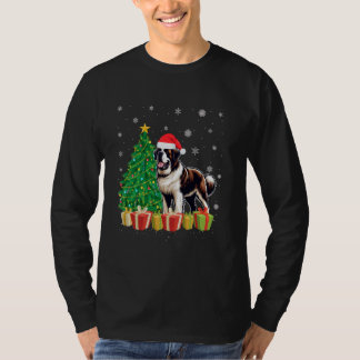 Xmas Tree Lighting Weihnachtsmannmütze Saint Berna T-Shirt