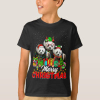Xmas Tree Lights Weihnachts Pajama Panda Bär Anima