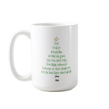 Xmas Tree Scripture Verse (John 3:16)