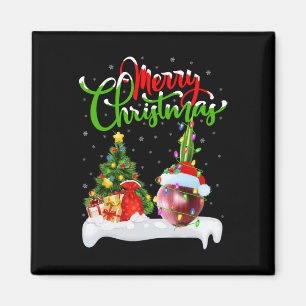 Xmas Tremlicht Weihnachtsmannmütze Gemüsezwiebeln Magnet