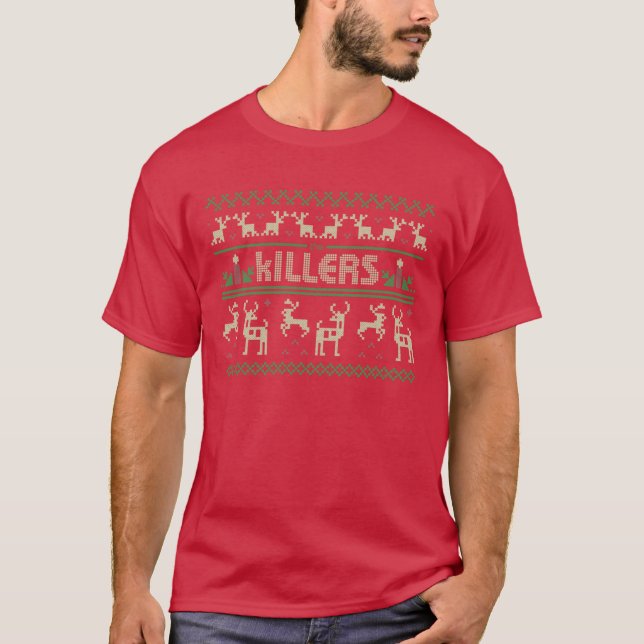 Xmas Ugly Sweater The Killers T-Shirt (Vorderseite)