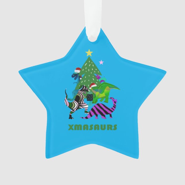 Xmasaurs Ornament (Vorderseite)