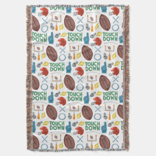 XO Fußballsaison Touchdown First Down Tailgate Decke