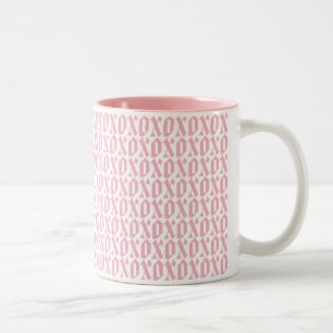 xo Love Mug Saint Valentin Mème Slogan Pink Mug