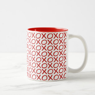 xo Love Mug Saint Valentin Mème Slogan Red Mug