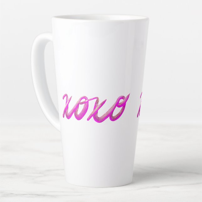 Xo-pink Milchtasse (Linke Ecke)
