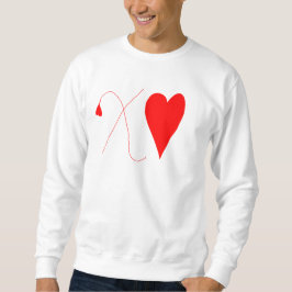 XO-Valentinstag-Design Sweatshirt