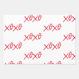 Xo Wrapping Paper Sheets Geschenkpapier Set