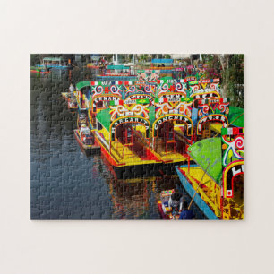 Xochimilco-See Mexiko.