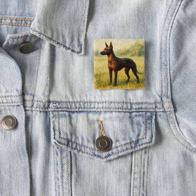Xoloitzcuintle Button (Beispiel)