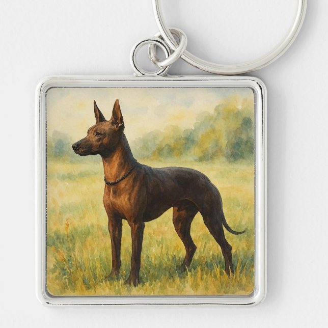 Xoloitzcuintle Schlüsselanhänger (Vorne)