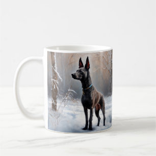 Xoloitzcuintli Lass es schneien Weihnachten Kaffeetasse