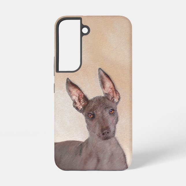 Xoloitzcuintli Malerei - Niedliche Original Dog Ar Samsung Galaxy Hülle (Rückseite)