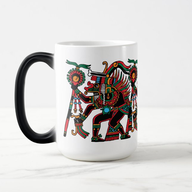 Xolotl - Gott des Abends Star Verwandlungstasse (Links)