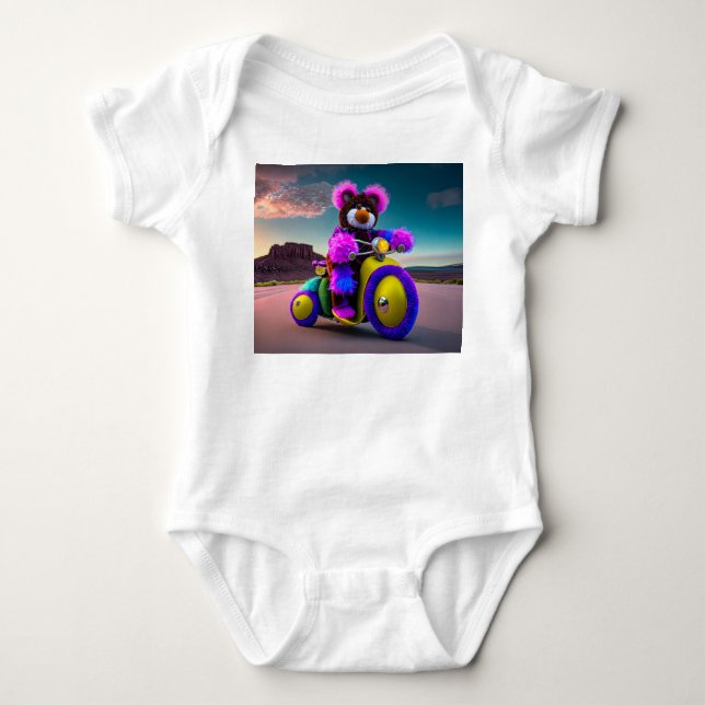 XOORIBOUS BABY STRAMPLER (Vorderseite)