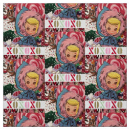 XOX Frau Susie Skier Fabric Stoff
