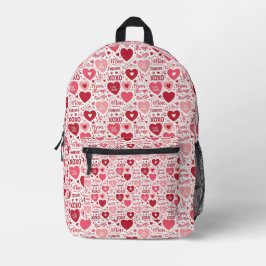 XOXO & Always Be Mine  Bedruckter Rucksack