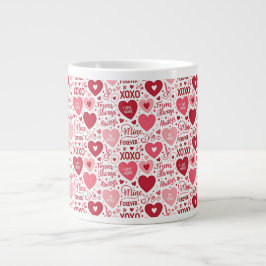 XOXO & Always Be Mine  Jumbo-Tasse