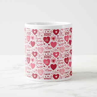 XOXO & Always Be Mine  Jumbo-Tasse