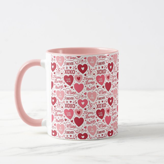 XOXO & Always Be Mine  Tasse (Links)
