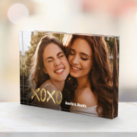 XOXO Best Friends Gold Script BESTE FREUNDIN