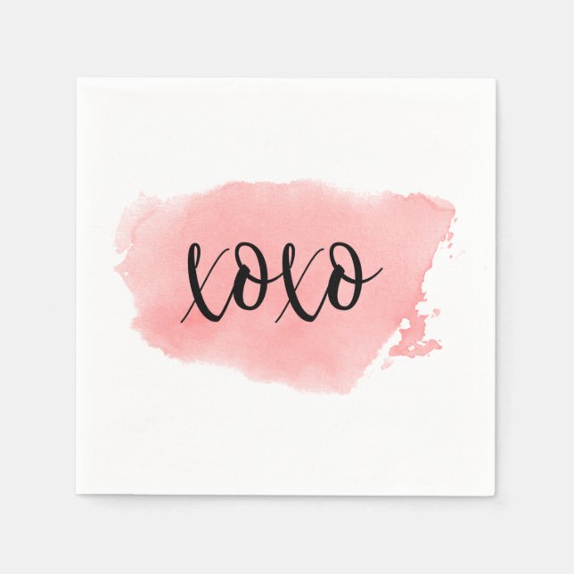 XOXO Cocktail Cocktail Napkin Serviette (Vorderseite)