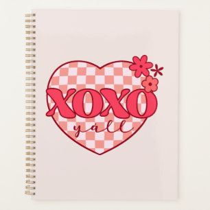 XOXO Coeur rose mignon et amoureux