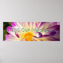 XOXO druckt unsere Krankenschwesterkunst Poster