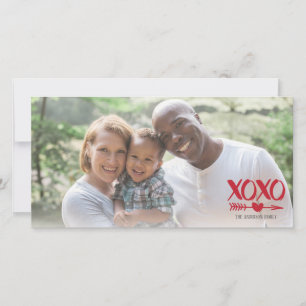 XOXO Flèche coeur Valentin Cartes photos