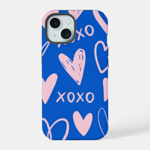 XOXO Hearts iPhone 15 Hülle