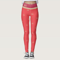 XOXO Hot Pink Red Gold Typografie Niedlich