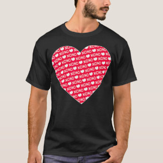 XOXO Hugs and Kisses Valentines Day 2022 Cute Gift T-Shirt