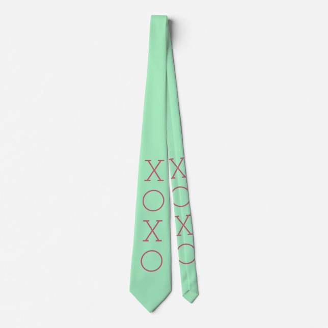 XOXO-Krawatte Krawatte (Vorderseite)