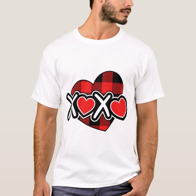 Xoxo-Liebe T-Shirt (Vorderseite)