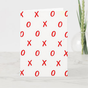 Xoxo Liebeskarte Karte
