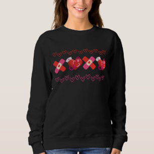 XOXO Medizinisches Valentinstag-Shirt Sweatshirt