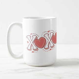 XOXO Mug cadeau de la Saint Valentin
