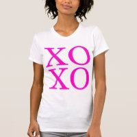 XOXO/Neon Pink/Modern Pinselschrift