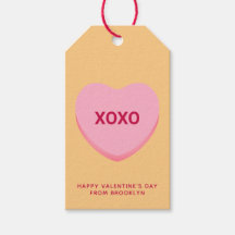 XOXO orange rosa Konversation Herz Valentine