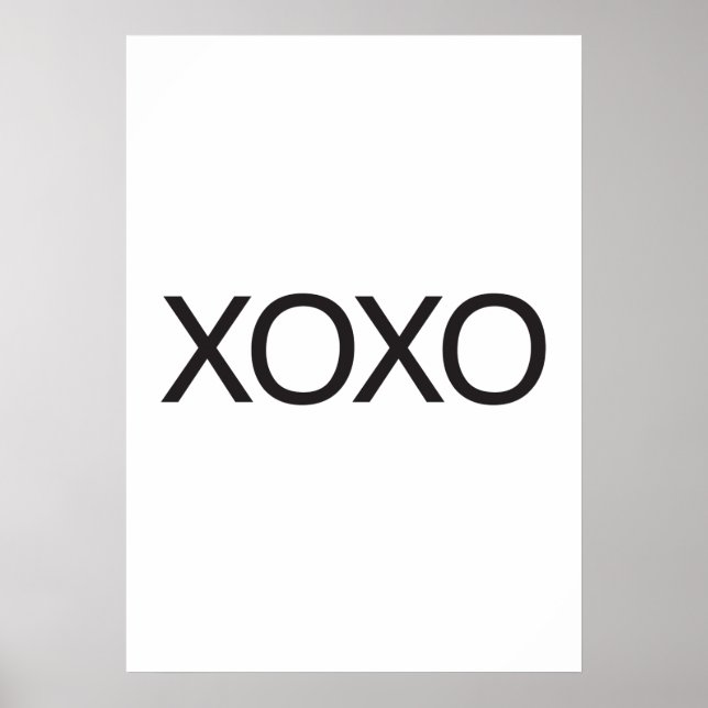 Xoxo Poster (Vorne)
