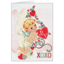 Xoxo rouge de coeur d'ange d'amour